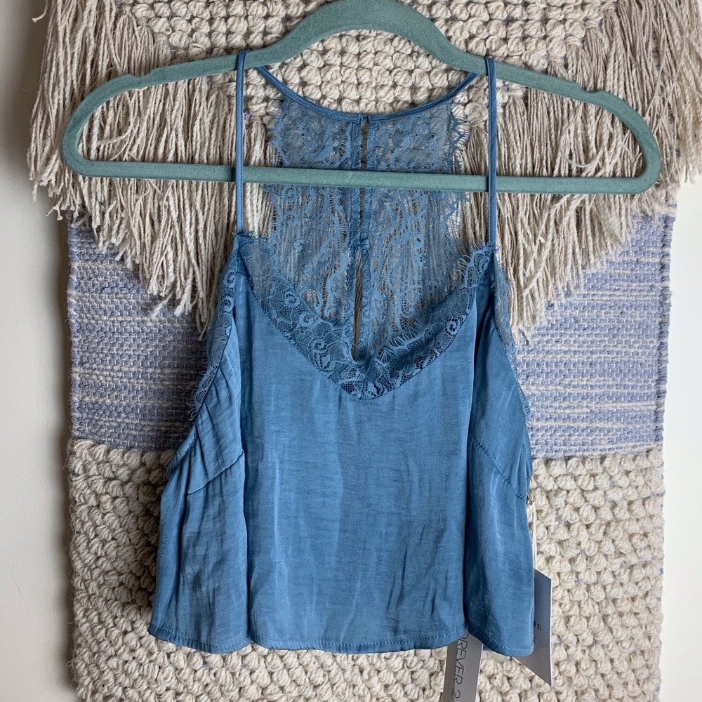 Lace Cami Top / Crop Top Small